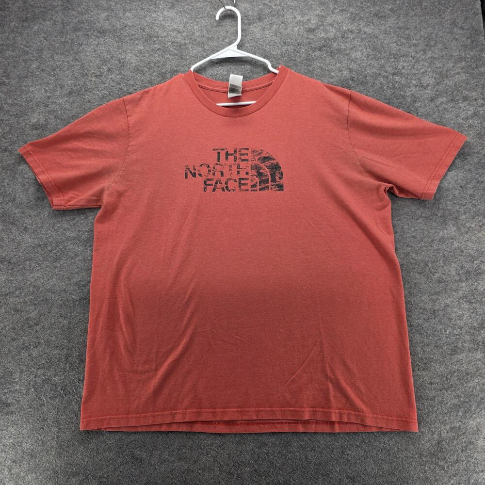 The North Face Shirt Mens 2XL Short Sleeve Outdoor Graphic Tee Polyester Blend